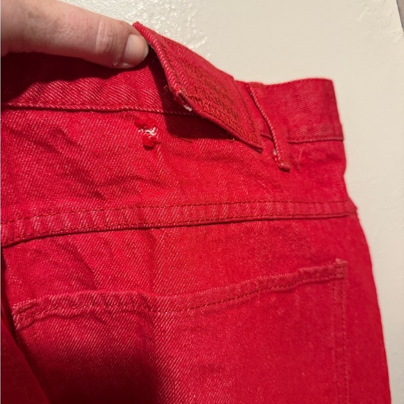 Vtg. Marithe Francois Girbaud 80’s Baggy Jeans Red Size 42 Brand X Authentic Fit - Picture 10 of 16